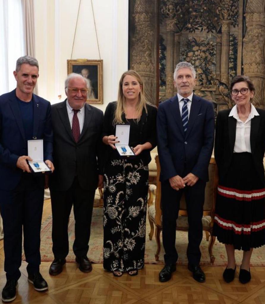 Ceremonia entrega de Medalla al Mérito